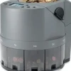 SAFESCAN 1450 EUR CONTADORA Y CLASIFICADORA AUTOMATICA DE MONEDAS - CUENTA Y CLASIFICA 500 MONEDAS POR MINUTO - FUNCION DE IMPRESION - CAPACIDAD DE LA TOLVA DE HASTA 1.000 MONEDAS