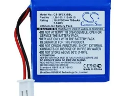 SAFESCAN LB-105 BATERIA RECARGABLE PARA DETECTOR DE BILLETES FALSOS SAFESCAN 155-S, 165-S Y 185-S - AUTONOMIA HASTA 30H