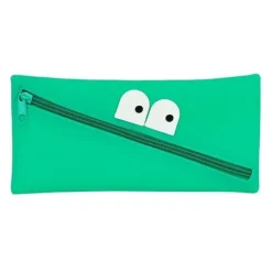 SAFTA ESTUCHE PORTATODO SILICONA CARITAS VERDE