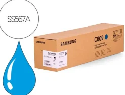 SAMSUNG CLT-C809S CYAN CARTUCHO DE TONER ORIGINAL - SS567A