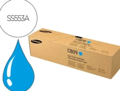 SAMSUNG CLT-C806S CYAN CARTUCHO DE TONER ORIGINAL - SS553A