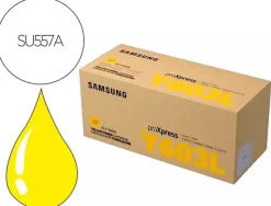 SAMSUNG CLT-Y603L AMARILLO CARTUCHO DE TONER ORIGINAL - SU557A