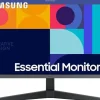 SAMSUNG ESSENTIAL S3 MONITOR 24 LCD IPS FULLHD 1080P 100HZ FREESYNC - RESPUESTA 4MS - ANGULO DE VISION 178° - HDMI, DISPLAYPORT - VESA 75X75MM