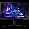 SAMSUNG ODYSSEY G3 MONITOR GAMING 27 VA FULLHD 1080P 180HZ FREESYNC - RESPUESTA 1MS - AJUSTABLE EN ALTURA, GIRATORIO E INCLINABLE - ANGULO DE VISION 178° - 16:9 - HDMI, DISPLAYPORT - VESA 100X100MM