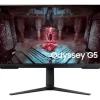 SAMSUNG ODYSSEY G5 MONITOR 27 LED VA QHD 165HZ FREESYNC PREMIUM - RESPUESTA 1MS - AJUSTABLE EN ALTURA, GIRATORIO E INCLINABLE - ANGULO DE VISION 178º - HDMI, DISPLAYPORT - VESA 100X100MM