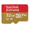 SANDISK EXTREME TARJETA MICRO SDHC 32GB UHS-I U3 A1 CLASE 10 100MB/S + ADAPTADOR SD