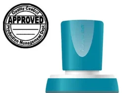 SELLO X'STAMPER QUIX PERSONALIZABLE COLOR NEGRO REDONDO DIAMETRO 38 MM Q-53