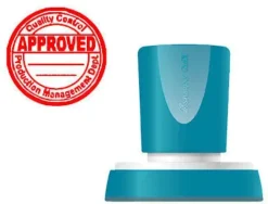 SELLO X'STAMPER QUIX PERSONALIZABLE COLOR ROJO REDONDO DIAMETRO 38 MM Q-53