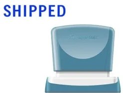 SELLO X'STAMPER QUIX PERSONALIZABLE COLOR AZUL MEDIDAS 13X49 MM Q-13