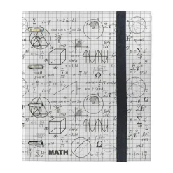 SENFORT CARPETA RINGBOOK FOAM A4 120 H 90 GRS. 4 SEPARADORES MATHS BLANCO