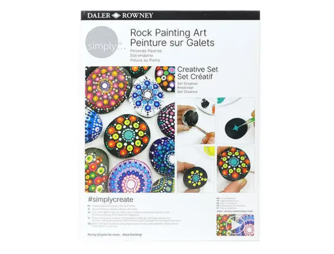 SET DE PINTURA DALER ROWNEY SIMPLY CREATIVO ROCK