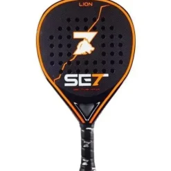 SET LION PALA DE PADEL - FORMA LAGRIMA - MARCO 100% CARBONO - CARA 100% CARBONO 3K - NUCLEO GOMA BLACK EVA COMPRESSED