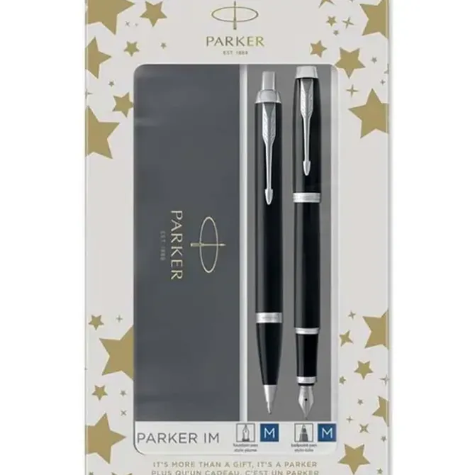 SET PARKER IM DUO PLUMA+BOLI NEGRO