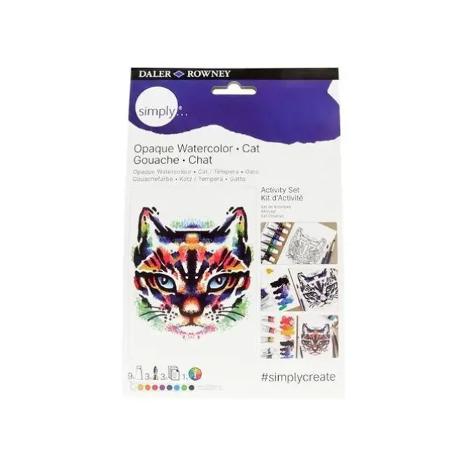 SET SIMPLY ACTIV.GOUACHE D126100112