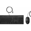 SET TECLADO + RATON HP COMBO 225 USB-A LONGITUD CABLE 180 CM COLOR NEGRO