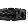 SET TECLADO Y RATON Q-CONNECT GAMING CON CABLE E ILUMINACION LED COLOR NEGRO