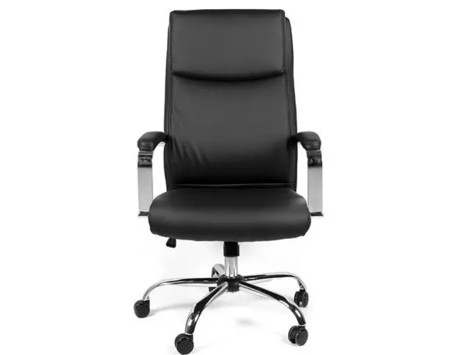 SILLA DIRECCION Q-CONNECT LEO RESPALDO ALTO REGULABLE EN ALTURA 1170 + 80 MM ALTO ANCHO 650 MM PROFUNDIDAD 700