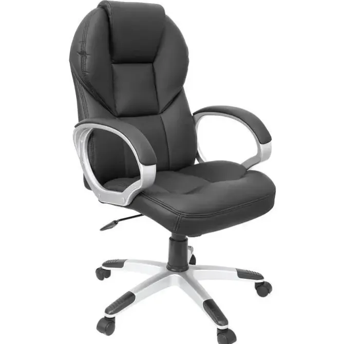 SILLA OFICINA MAKROPAPER PLANET NEGRO
