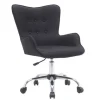 SILLA Q-CONNECT ESCRITORIO MES SINA BASE METALICA ALT MAX 960 ANC 570 PROF 620 RUEDAS PREMIUM COLOR NEGRO