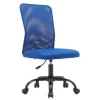 SILLA Q-CONNECT OFICINA PARMA MALLA SIN REPOSABRAZOS ALT MAX 990 ANC 480 PROF 590 COLOR AZUL