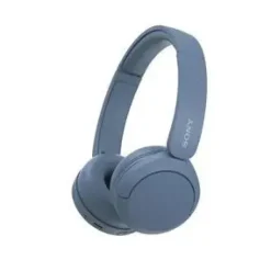 SONY WH-CH520 AURICULARES BLUETOOTH 5.2 CON MICROFONO INTEGRADO - DIADEMA AJUSTABLE - CONECTIVIDAD MULTIPUNTO - AURICULARES GIRATORIOS - AUTONOMIA HASTA 50H - COLOR AZUL