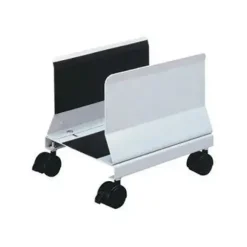 SOPORTE PARA CPU METAL Q-CONNECT REGULABLE CON RUEDAS