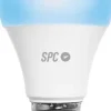 SPC AURA 1050 BOMBILLA LED REGULABLE WI-FI E27 - AMBIENTES PERSONALIZABLES - CONTROL DESDE LA APP SPC IOT - COMPATIBLE CON ALEXA Y GOOGLE HOME - HOGAR INTELIGENTE INTERCONECTADO - COLOR BLANCO