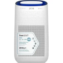 SPC ESPIRARE MAX PURIFICADOR DE AIRE INTELIGENTE - FILTRO TRUE HEPA 13 - MATA VIRUS Y BACTERIAS CON LA LUZ ULTRAVIOLETA - 4 FASES QUE ELIMINA EL 99,95% DE ALERGENOS