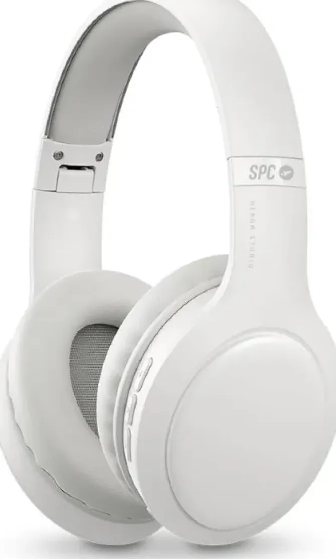 SPC HERON STUDIO AURICULARES BLUETOOTH - CONEXION SIMULTANEA A DOS DISPOSITIVOS - 30 HORAS DE REPRODUCCION - SINCRONIZACION AUTOMATICA - DISEÑO AJUSTABLE Y PLEGABLE - BOTONERA MULTIFUNCION - COLOR BLA