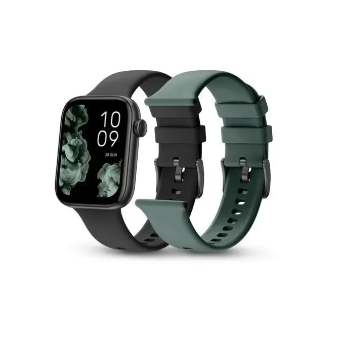 SPC SMARTEE DUO 2 RELOJ SMARTWATCH PANTALLA AMOLED CUADRADA 1.78 - MAS DE 100 MODOS DEPORTIVOS - MONITOREO DE SALUD - RESISTENCIA IP68 - COLOR NEGRO