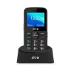 SPC TELEFONO MOVIL PARA PERSONAS MAYORES - TECLAS Y NUMEROS GRANDES - BOTON SOS - NOTIFICACIONES Y TIMBRE INTELIGENTES - BASE DE CARGA - COMODO Y FACIL DE USAR - COLOR NEGRO