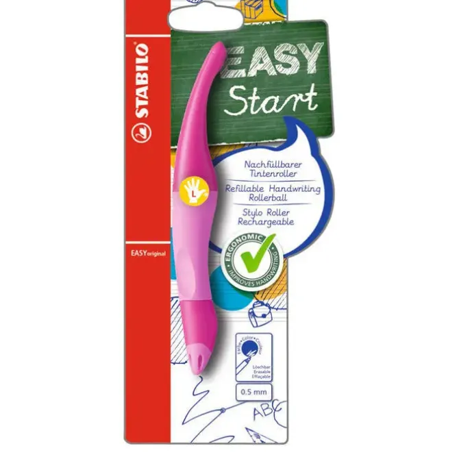 STABILO BOLIGRAFO STABILO EASY ZURDOS ROSA B-46837-3 MAK118943