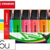 STABILO BOSS FLUORESCENTE BLIST.6COL REF.119753