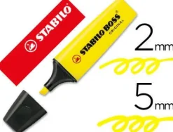 STABILO BOSS FLUORESCENTE AMARILLO 70/24 MAK080239