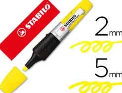 STABILO MARCADOR FLUORESCENTE LUMINATOR 2-5 MM AMARILLO REF. 71/24 CS31598