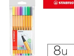 STABILO ROTULADOR STABILO POINT-88 PASTEL 8CO 88/8-01 MAK118621