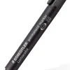 STAEDTLER LUMOCOLOR 350 ROTULADOR PERMANENTE - SECADO RAPIDO - PUNTA 2 - 5 MM APROX - COLOR NEGRO