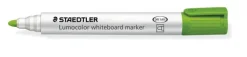 STAEDTLER LUMOCOLOR 351 ROTULADOR PARA PIZARRA - PUNTA REDONDA - TRAZO 2MM - CAPUCHON CON CLIP - COLOR VERDE LIMA