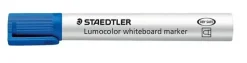 STAEDTLER LUMOCOLOR 351 ROTULADOR PARA PIZARRA - PUNTA REDONDA - TRAZO 2MM - CAPUCHON CON CLIP - COLOR AZUL