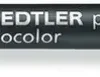 STAEDTLER LUMOCOLOR PERMANENT 313 ROTULADOR PERMANENTE DE PUNTA FINA - TRAZO 0.4MM APROX - SECADO RAPIDO - COLOR AMARILLO