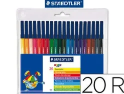 STAEDTLER NORIS 326 ROTULADOR DE PUNTA DE FINA - RESISTENTE A LA PRESION - TINTA BASE DE AGUA - COLORES SURTIDOS