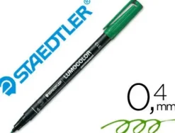 STAEDTLER ROTULADOR STAEDTLER LUMOCOLOR"SF"VERD 313-5 MAK249474