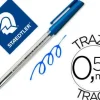 STAEDTLER STICK 430 BOLIGRAFO CON CAPUCHON - PUNTA 0.35MM - TINTA ENDELEBLE - COLOR AZUL