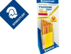 STAEDTLER TEXTSURFER DRY 128 64 EXPOSITOR DE 48 LAPICES MARCADORES DE COLORES - DISEÑO ERGONOMICO - COLORES SURTIDOS