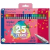 STAEDTLER TRIPLUS FINELINER 334 PACK DE 25 ROTULADORES DE PUNTA FINA - TRAZO 0.3MM APROX - TINTA BASE DE AGUA - COLORES SURTIDOS