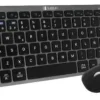 SUBBLIM COMBO MULTIDISPOSITIVO - TECLADO Y RATÓN - TECNOLOGÍA INALÁMBRICA BLUETOOTH Y RADIOFRECUENCIA 2.4G - RATÓN CON BATERÍA RECARGABLE Y 3 NIVELES DE DPI AJUSTABLES - COLOR NEGRO