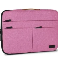 SUBBLIM FUNDA AIR PADDING 360 - 380X275X30 MM - PROTECCIÓN 360º - MÚLTIPLES BOLSILLOS - RESISTENTE Y DURADERA - COLOR ROSA