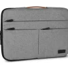 SUBBLIM FUNDA AIR PADDING 360 - 380X275X30 MM - PROTECCIÓN 360º CON AIR PADDING - MÚLTIPLES BOLSILLOS - RESISTENTE Y DURADERA - COLOR GRIS