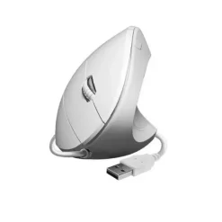 SUBBLIM GLIDE VERTICAL ERGO RATON VERTICAL USB 1600DPI - 5 BOTONES - USO DIESTRO - COLOR BLANCO