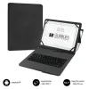 SUBBLIM KEYTAB PRO USB - TECLADO CON FUNDA UNIVERSAL PARA TABLETS - COMODIDAD Y FLEXIBILIDAD AL ESCRIBIR - ANGULO IDEAL PARA ESCRIBIR O VER VIDEOS - ATRIL MAGNETICO - COLOR NEGRO